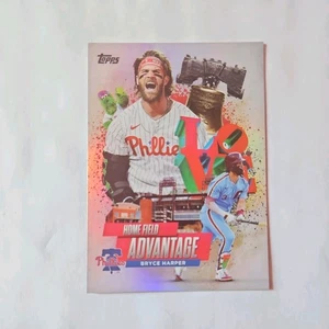 2025 Topps Homefield Advantage - #HA-4 Bryce Harper Philadelphia Phillies - Picture 1 of 2
