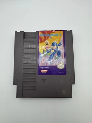 Mega Man 4(任天堂娱乐系统,NES,1992)卡带正品 — 第 1/2 张图片