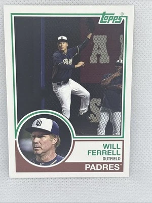 2015 Topps Archives #WF-10 Will Ferrell Padres - Image 1 of 2