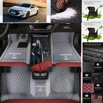 For Chevrolet Malibu Car Floor Mats Auto Carpets All Weather Waterproof - Image 1 of 4