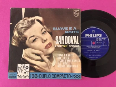 Sandoval Dias - Suave é a Noite (7", EP) (Very Good Plus (VG+)) - Latin Samba - Image 1 of 2