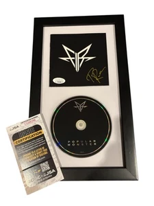 RONNIE RADKE FALLING IN REVERSE FIRMATO POPOLARE MONSTER CD DISPLAY INCORNICIATO JSA COA - Foto 1 di 1