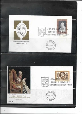 1962 Vatican City Opening of Vatican Council II, Rodia FDC, Stellae FDC - Image 1 of 2