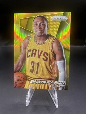 2014-15 Panini Prizm #82 Shawn Marion ouro verdadeiro #/10 - Imagem 1 de 2