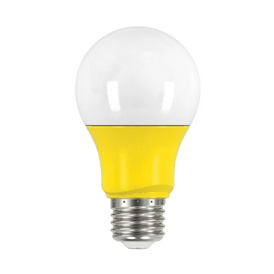 Satco S9645 2W E26 LED Orange/Yellow Light Bulb Medium Base 200 Lumens 25W Equiv - Image 1 of 4