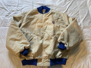 Vintage Birdie by Richard Leslie Bomber Jacket Hellman’s Old Style Beer Men's XL - Picture 1 of 8