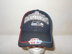 2005 NEU! REEBOK NFL SEATTLE SEAHAWKS SUPER BOWL HERREN WOLLMISCHUNG BALL CAP MÜTZE - Bild 1 von 4