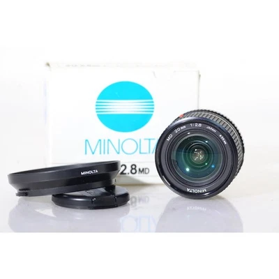 Minolta Md 2,8/20 Lente Gran Angular - 20mm F / 2.8 Wide Angle #0515-810 - Imagen 1 de 4