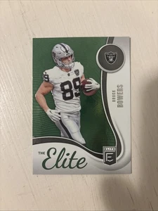 2025 Donruss Elite Brock Bowers #10 The Elite - Bild 1 von 2