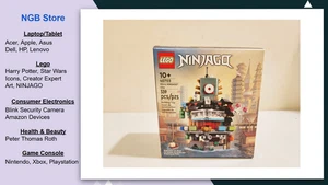 Lego Micro NINJAGO City 40703, NEU, versiegelt, USA, auf Lager, schneller Versand - Bild 1 von 9