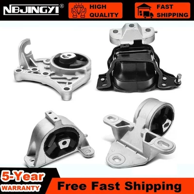 4x Engine Motor & Transmission Mount for Chrysler Town & Country 2001-2007 Dodge - Image 1 of 4