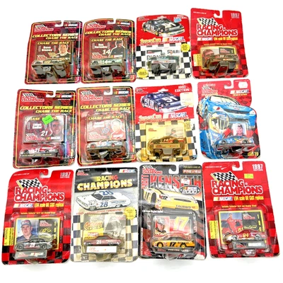 Lot Of 12 Racing Champions Signature Driver Series Nascar Diecast Cars 1/64 - Image 1 of 4