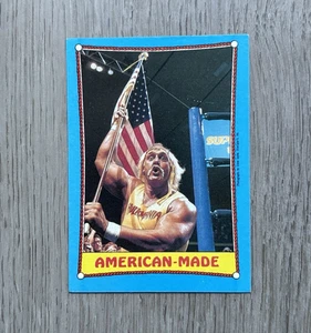 1987 Topps WWF Wrestling | Hulk Hogan 'American Made' | #35 - Picture 1 of 10