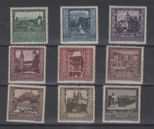 (WH23624) AUSTRIA, 1923, MI 433/41, MNH, CV 135€, VER ESCANEOS - Imagen 1 de 2