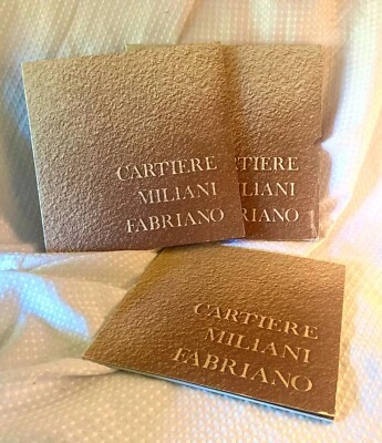 RARE 1977 2-PART PORTFOLIO CARTIERE MILIANI FABRIANO + VIAGGIO DELLA CARTA - Image 1 of 4