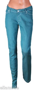 Fenchurch Damenjeans grün dünn Stretch Fit Kostenloser UK Versand W 28 L 32 - Bild 1 von 3