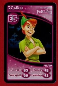 2012 Morrisons Disney Paris 20th Anniversary PETER PAN Foil Card Number E5 - Picture 1 of 2