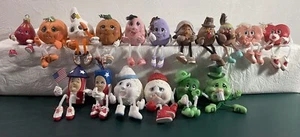 Set of 18 HOLIDAY NOGGINS Homemade Ceramic Figurines - All Holidays Included - Picture 1 of 8