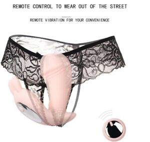 Wearable 10-Function Vibrating Panties Wireless Remote Control Rechargeable New