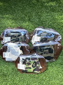 A Bathing Ape Bape Camo Green/Black Face Covering/mask - Picture 1 of 1