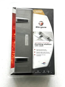 TARGUS ACP50US USB UNIVERSAL NOTEBOOK DOCKING STATION WITH VIDEO - Picture 1 of 3
