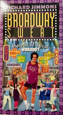 Richard Simmons Broadway Sweat Aerobic Musical Workout (VHS, 2000) NEW - SEALED - Image 1 of 2