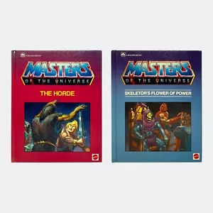 2x Masters of the Universe Golden Books 1st Print 1995 Large Vintage Hardcovers - Picture 1 of 24