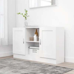 Sideboard Weiß 120x30,5x70 cm Holzwerkstoff - Bild 1 von 9
