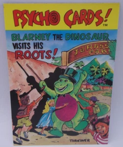Vintage Animation Psycho Cards Promo #1 Blarney the Dinosaur Visits His Roots - Picture 1 of 2