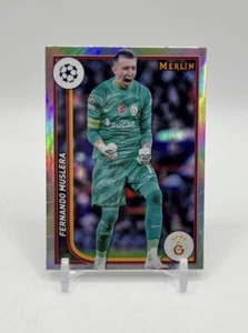 2023-24 Topps Merlin UEFA Club Competitions - Refractor #66 Fernando Muslera - Bild 1 von 4