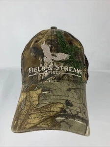 Field & Stream Embroidered Cap Hat Camp Hunting Deer 1871 New Adjustable Brown - Picture 1 of 8