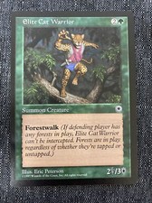 Magic the Gathering MTG Elite Cat Warrior Portal LP