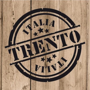 Trento Adesivi Vinile 10 cm Adesivo Trento Italia Parete Tablet Moto Auto - Picture 1 of 4