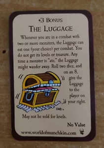 More details for terry pratchett discworld &quot;the luggage&quot; add-on card for munchkin card game