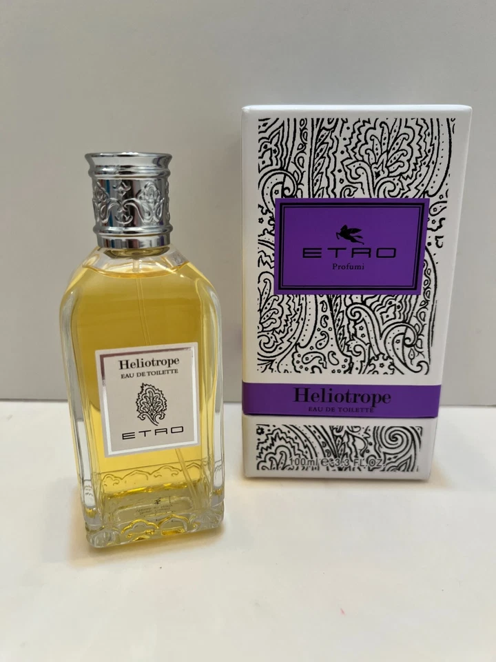 ETRO HELIOTROPO UNISEX EAU DE TOILETTE SPRAY 3,3 OZ / 100 ML NUEVO EN **CAJA ABIERTA** Foto 1 de 1