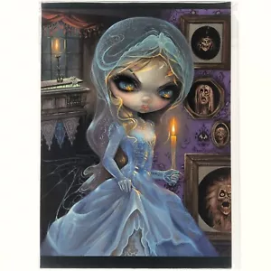 Haunted Mansion Postcard WonderGround Gallery Art of Disney Bride Reborn Jasmine - Picture 1 of 2