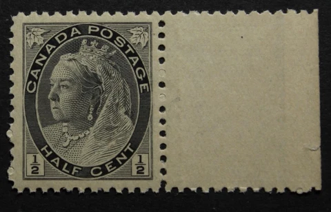 Canada #74, VF, MNH OG, Victoria Numeral Series Cover