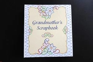 Grandmother's Scrapbook Family Tree Heritage Guided Protected Pages Hardcover - Foto 1 di 4