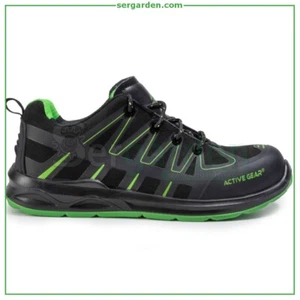Scarpe antinfortunistica leggere Uomo Scarpe da lavoro SPRINT Green classe S3 - Foto 1 di 4