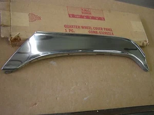 NOS OEM Ford 1960 Mercury Quarter Panel Skirt Moulding Trim Monterey Montclair - Picture 1 of 8