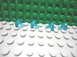 Lego 4 Trans Azzurro 1x1 Gemma Gioiello 24 sfaccettature NUOVO - Foto 1 di 1