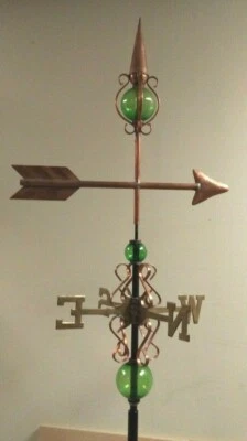 MAJESTIC UNIQUE ARROW weathervane as shown.No roof mount. - Image 1 of 2