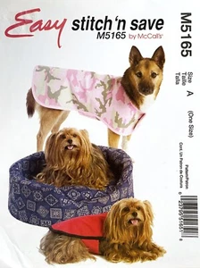 Patrón de accesorios para mascotas McCall's M5165 sin cortar - Imagen 1 de 2