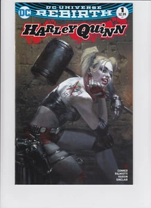HARLEY QUINN (REBIRTH) #1 (Bulletproof Gabriele DellOtto COLOR Variant) NM- 2016 - Picture 1 of 2