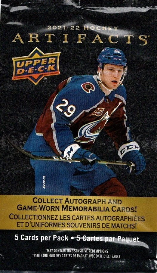 2021-22 Upper Deck Artifacts Hockey Single Cards - You Pick! - Image 1 of 1