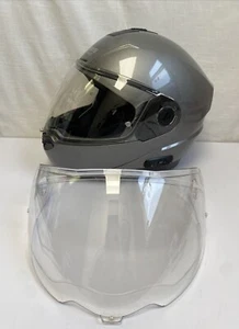 Nolan N104 Helmet Platinum Silver XXXL With Carrying Bag and Extra Face Shield - Picture 1 of 15