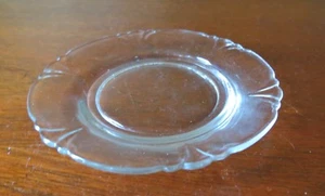 Heisey Kaiserin klar 4 1/2" kleiner Teller/Untersetzer - Bild 1 von 4