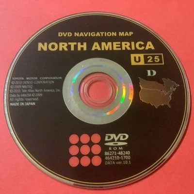 OEM TOYOTA Motors Navigation System North America 86271-48240 U25D 464210-1700 - Image 1 of 4