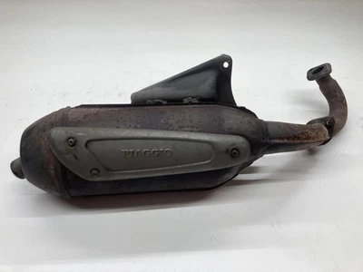 MARMITTA TERMINALE SCARICO ORIGINAL PIAGGIO HEXAGON 125 2T 1994-1996-1998 EXS1M - Imagen 1 de 4