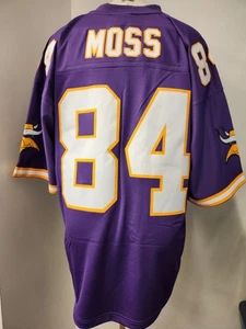 Camiseta deportiva Mitchell & Ness 1998 Minnesota Vikings Randy Moss TC Legacy - Imagen 1 de 3